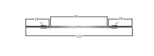 画像2: バーベルシャフトD　123cm