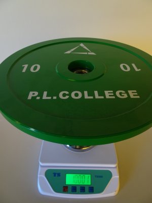 画像3: P.L.College スチールプレート10kg2枚