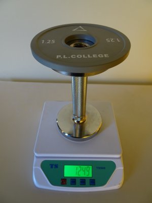 画像3: P.L.College スチールプレート1.25kg2枚