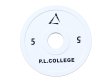 画像1: P.L.College スチールプレート5kg2枚