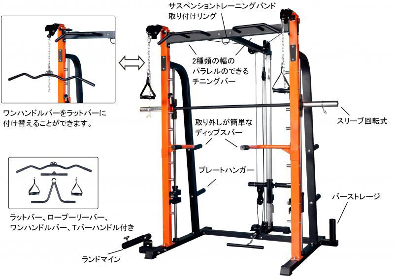 画像2: マルチファンクションスミスマシン　[プライベートジム]