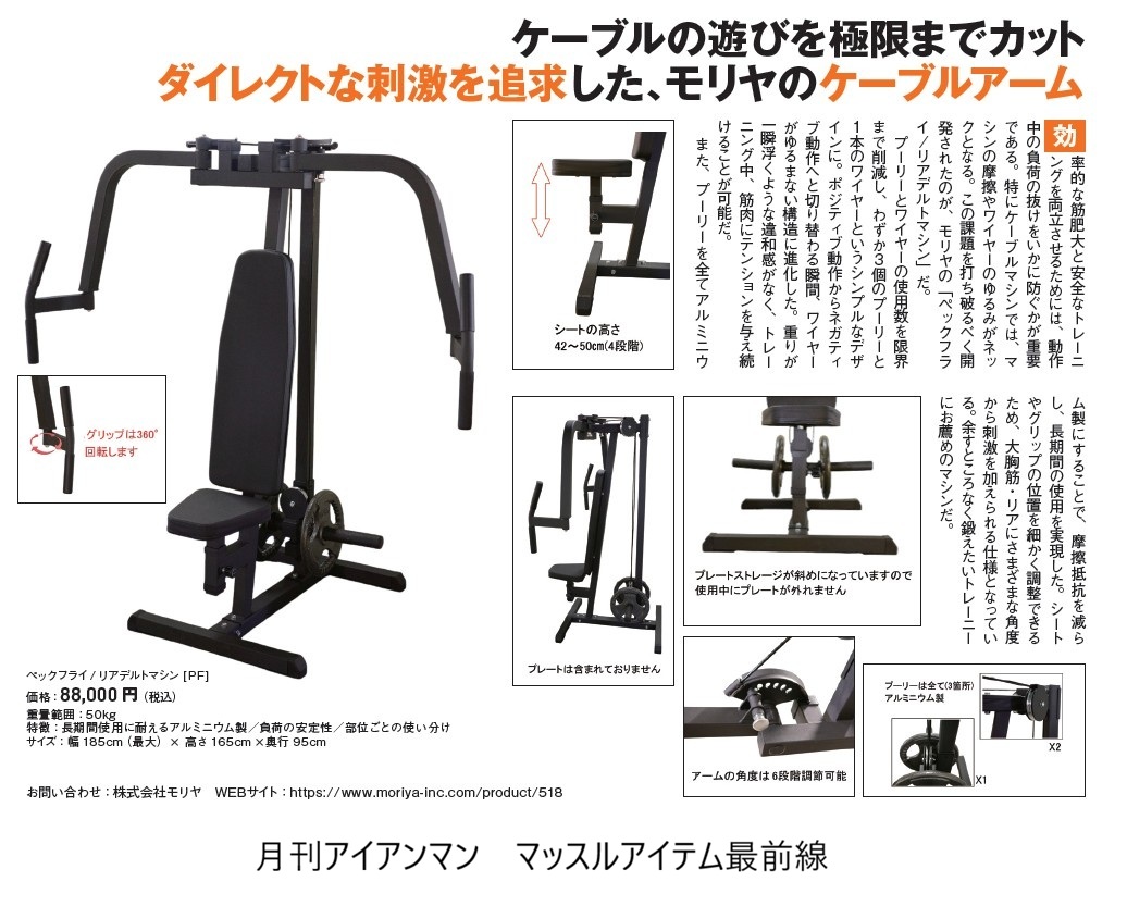 画像9: ペックフライ/リアデルトマシン